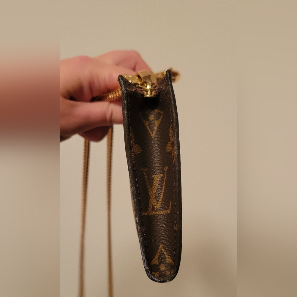 Louis Vuitton  Brown Monogram Pouch - Picture 10 of 11